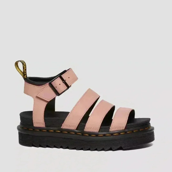 Dr. Martens Shoes - BLAIRE WOMEN'S PISA LEATHER STRAP SANDALS